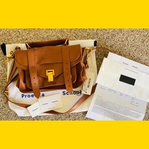 Proenza Schouler PS1 Tiny - color: saddle